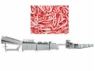 Automated Candy Cane Crutch Lollipop Forming Machine 150-300 Pack / Minute