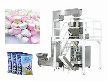 Soft Cotton Candy Packaging Machine High Speed 5-55 Bag / Min 2.4KVA