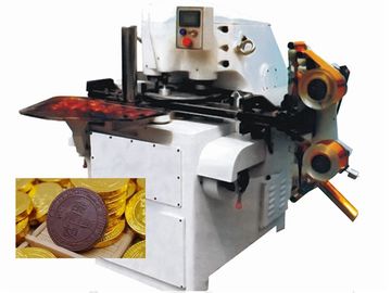 Semi Automatic Round Chocolate Foil Packaging Machine Easy To Handle