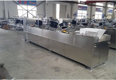 Oatmeal Energy Cereal Nuts Bar Making Machine Controlled By Two Inverters